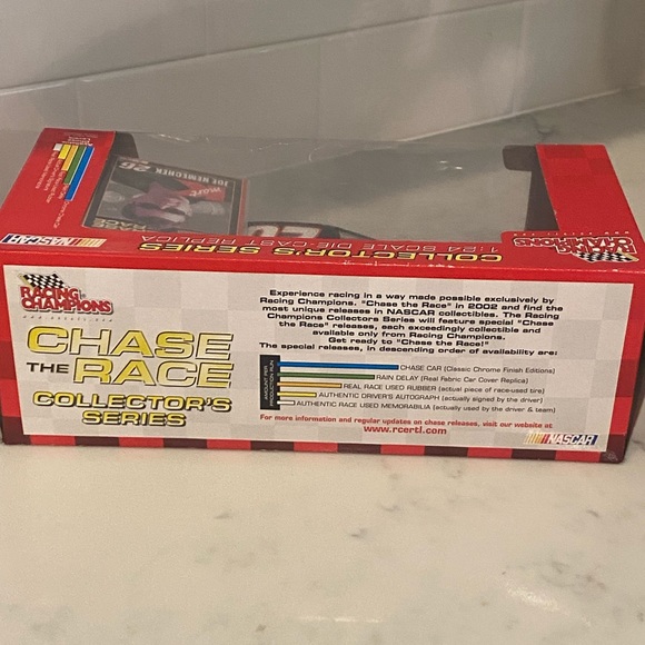 The Chase Race Collector's Series Joe Nemechek 1:24 Die cast Replica New in Box - Picture 3 of 3